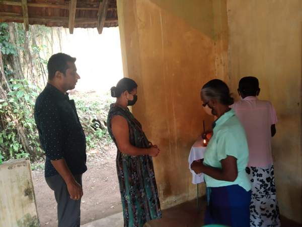 An elderly day care center was opened in Homagama Navalamulla village (2022)